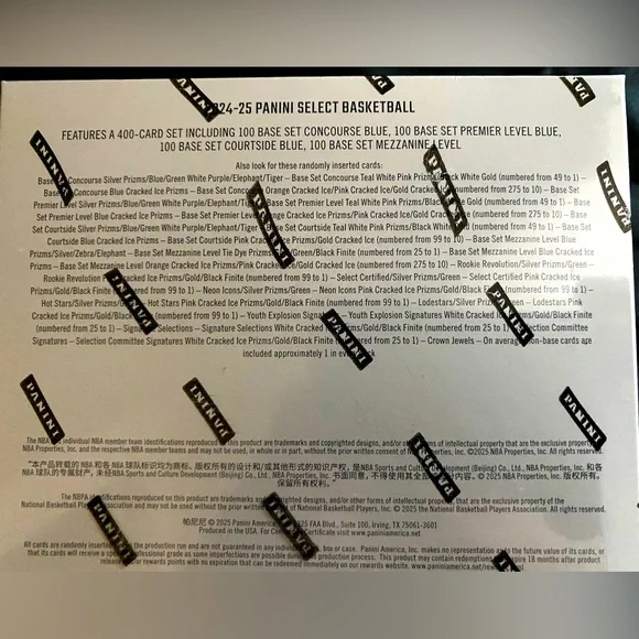 🏀 NBA - 2024-25 Panini Select Basketball Mega Box - NEW/SEALED🏀 - Picture 13 of 15